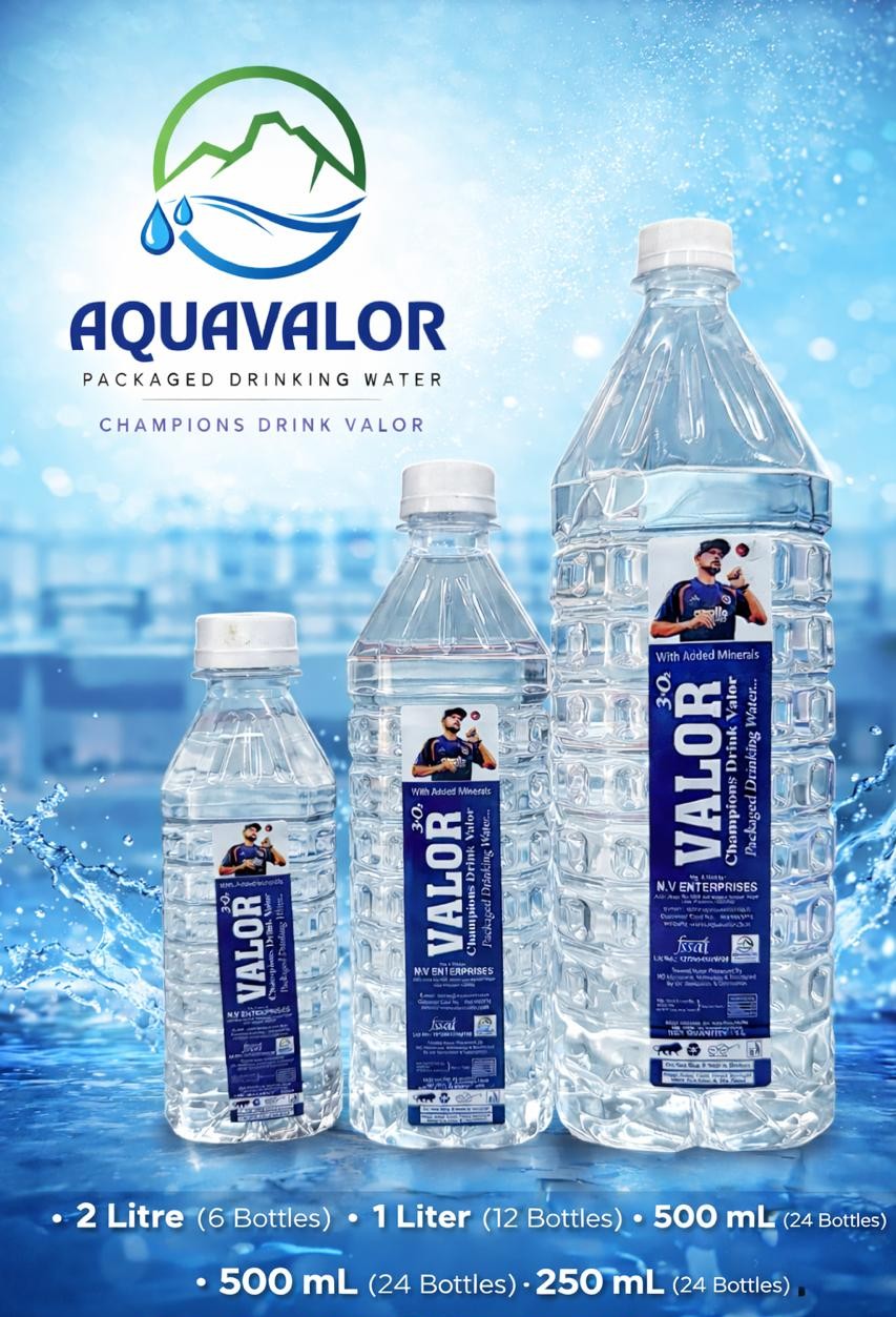 Fresh drinking water background
