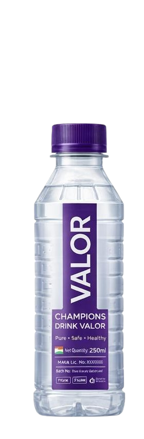Aquavalor 250ml water bottle