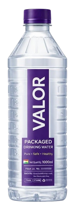 Aquavalor 2 liter water bottle